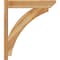Ekena Millwork Thorton Slat Rough Sawn Outlooker, Western Red Cedar, 6"W x 28"D x 32"H OUT06X28X32THR06RWR - alternate 2